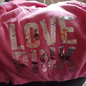 Love pink sweatshirt